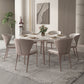 Contemporary 1/2/5/7 Pieces Dining Set Metal Dining Room Set for Small Space Clearhalo 'Dining Room Sets' 'Dining Tables & Seating' 'dining_room_set' 'furn' 'furn_dining_room_set' 'Furniture' 'furniture_dining_room_set' 'Kitchen & Dining Furniture' 1200x1200_1af198b7-4d09-4aef-ad3b-253bcd652b8c