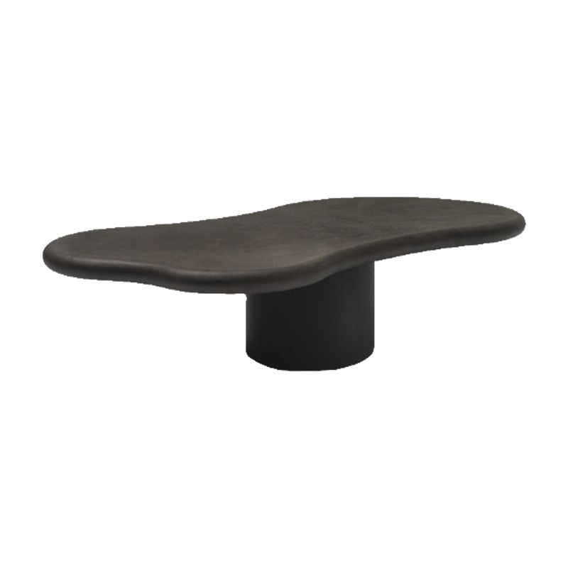 Pedestal Coffee or End Table Contemporary Slate Coffee Cocktail Table Clearhalo 'Coffee & Accent Tables' 'Coffee Tables' 'coffee_tables' 'furn' 'furn_coffee_tables' 'Furniture' 'Living Room Furniture' 1200x1200_1af1f6d4-df9f-4103-bf37-9460d7dcd312