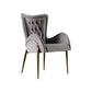 Modern Metal Dining Room Chair Velvet Side Arm Chair for Restaurant Use Clearhalo ' kitchen&dining_furn' 'Dining Chairs' 'Dining Tables & Seating' 'dining_chair' 'furn' 'furn_dining_chair' 'Furniture' 'furniture_dining_chair' 'Kitchen & Dining Furniture' 'kitchen' 1200x1200_1af2762a-457d-41e5-9bbf-97faba20b5bf