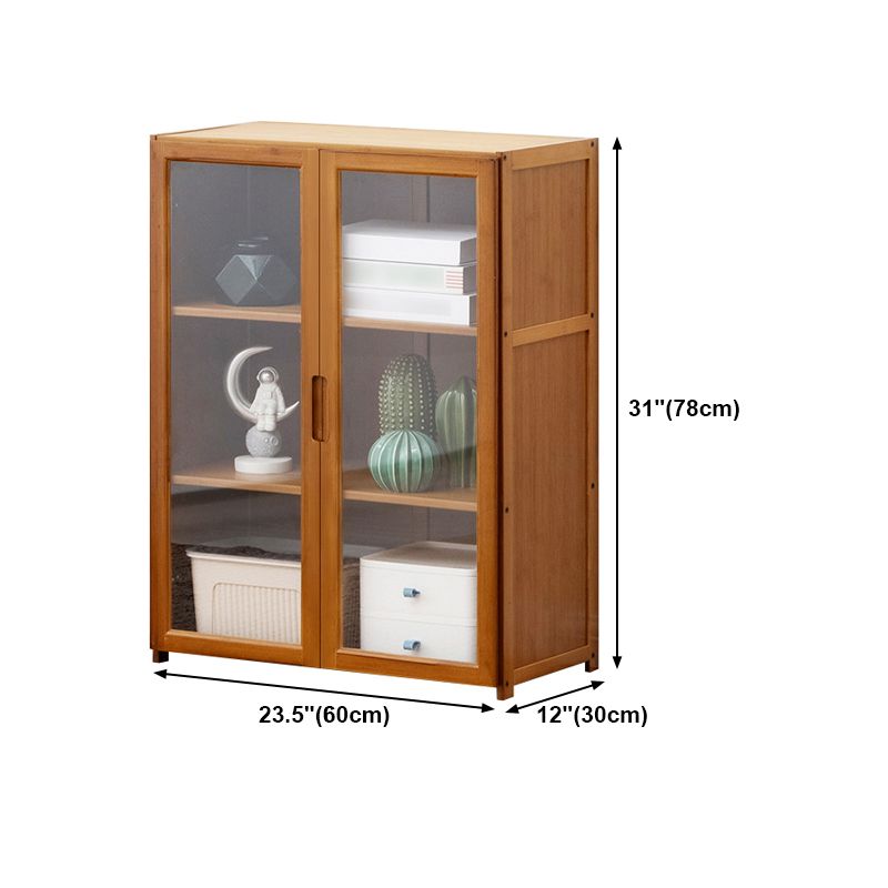 Vertical Standard Bookcase Contemporary Bamboo Closed Back Bookcase for Home Office Clearhalo 'Bookcases' 'furn' 'furn_bookcases' 'Furniture' 'furniture_bookcases' 'Office Furniture' 1200x1200_1af34f25-522b-4945-9163-61417fbff9b5
