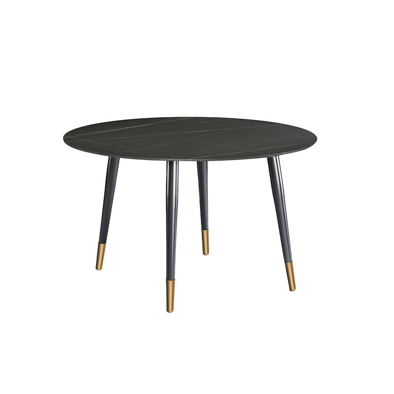 Traditional Luxury Dining Table Stone and Metal Round Tripod Base Dining Table Clearhalo 'Dining Tables & Seating' 'Dining Tables' 'dining_table' 'furn' 'furn_dining_table' 'Furniture' 'furniture_dining_table' 'Kitchen & Dining Furniture' 'kitchen' 'kitchen_dining_table' 1200x1200_1af467a2-8cff-46bf-a287-06e7bc2a4d17