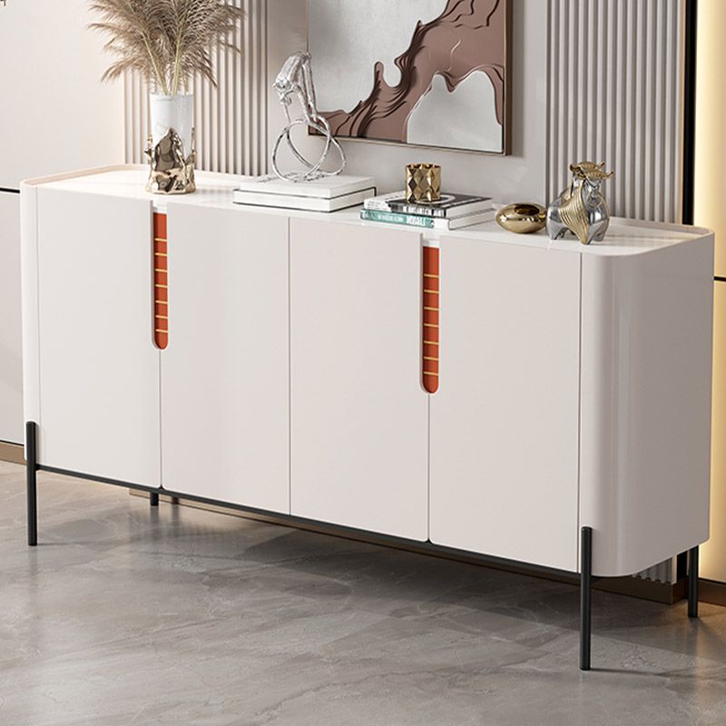 Stone Credenza Buffet de comedor de estilo contemporáneo con gabinetes