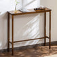 Solid Wood Bar Table Brown Trestle Base Dining Table for Kitchen Living Room Clearhalo 'Bar Furniture' 'Bar Tables' 'bar_tables' 'furn' 'furn_bar_tables' 'Furniture' 'Kitchen & Dining Furniture' 1200x1200_1af922e9-0056-40fc-9151-f66c2a57065c