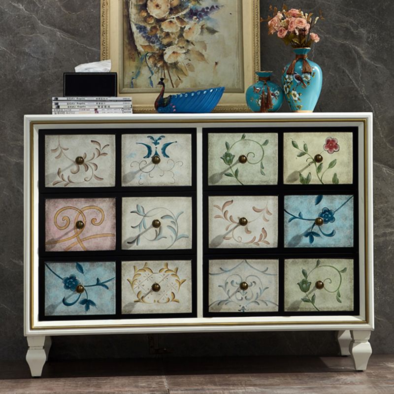 Mid-Century Modern Rectangle Side Cabinet Wood Storage Cabinet Clearhalo 'Cabinets & Chests' 'cabinets_chests' 'furn' 'furn_cabinets_chests' 'Furniture' 'Living Room Furniture' 1200x1200_1afb4c07-6e9e-4d2d-9c9e-ee15ed7c0aca