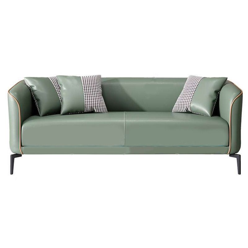 Scandinavian 25.6"H Tuxedo Arm Sofa Tight Back Settee for Living Room Clearhalo 'furn' 'furn_sofas' 'Furniture' 'furniture_sofas' 'Living Room Furniture' 'Sofa' 'sofas' 1200x1200_1afb83c7-2f24-43de-9105-8f106c1142b0
