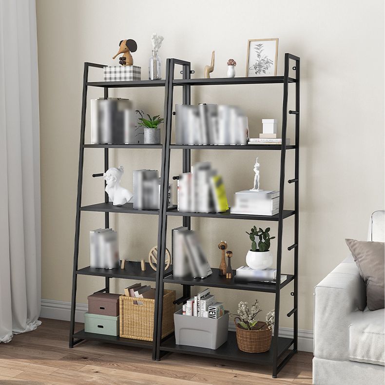 55.51"H Bookshelf Scandinavian Style Open Back Bookcase for Home Office Clearhalo 'Bookcases' 'furn' 'furn_bookcases' 'Furniture' 'furniture_bookcases' 'Office Furniture' 1200x1200_1b015052-b2f7-450a-a743-7fca36a94096