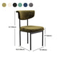 Modern Upholstered Side Chair Open Back Dining Room Chair for Indoor Clearhalo 'Dining Chairs' 'Dining Tables & Seating' 'dining_chair' 'furn' 'furn_dining_chair' 'Furniture' 'furniture_dining_chair' 'Kitchen & Dining Furniture' 1200x1200_1b022222-e737-4ed7-b1c4-7c90e2c509c1