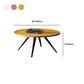 Pine Wood 4 Legs Coffee Table Modernism Round Tray Table Cocktail Table Clearhalo 'Coffee & Accent Tables' 'Coffee Tables' 'coffee_tables' 'furn' 'furn_coffee_tables' 'Furniture' 'Living Room Furniture' 1200x1200_1b024c2e-b3e4-41b9-b45e-aebbf42c8ddb
