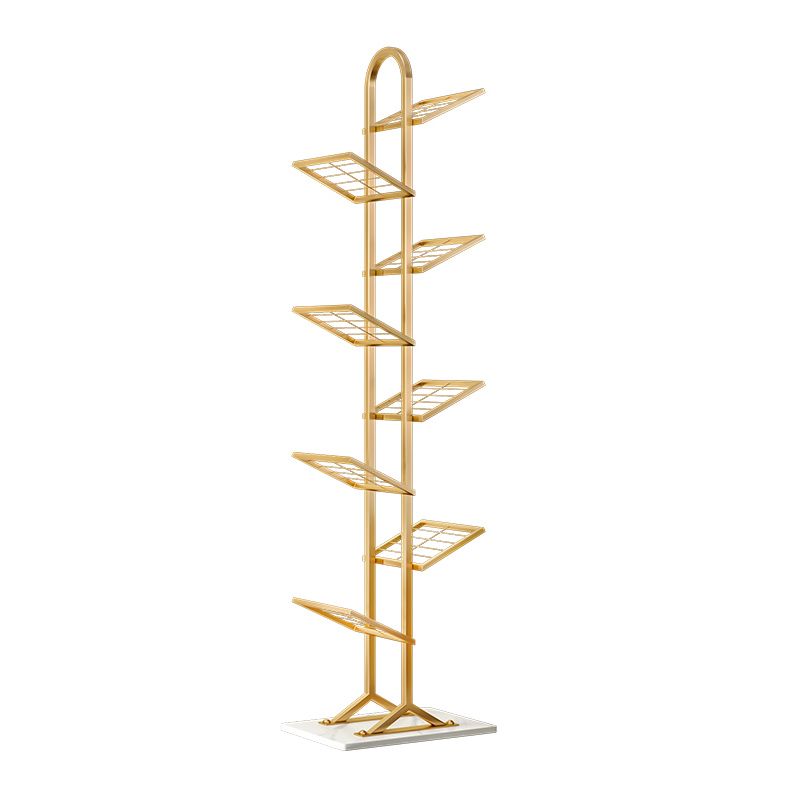 Modern Style Metal Bookshelf Etagere Shelf Bookcase for Home Clearhalo 'Bookcases' 'furn' 'furn_bookcases' 'Furniture' 'furniture_bookcases' 'kitchen' 'kitchen_bookcases' 'Living Room Furniture' 'Office Furniture' 1200x1200_1b02f175-a7cf-44b4-b301-894b6babdf81