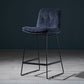 Scandinavian Matte Finish Leather Barstool Restaurant Upholstered Stool Clearhalo 'Bar Furniture' 'Bar Stools' 'bar_stools' 'furn' 'furn_bar_stools' 'Furniture' 'furniture_bar_stools' 'Kitchen & Dining Furniture' 1200x1200_1b04581c-4013-4bbc-aea1-dff767836338