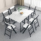 Houten eetset 1/2/3/5/7 stuks opvouwbare eettafel en stoelen