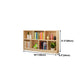 Natural Pine Wood Standard Bookshelf Modern Closed Back Bookcase for Classroom Clearhalo 'Bookcases' 'furn' 'furn_bookcases' 'Furniture' 'furniture_bookcases' 'Office Furniture' 1200x1200_1b063255-eeb7-41f1-8c45-ae44f8188650