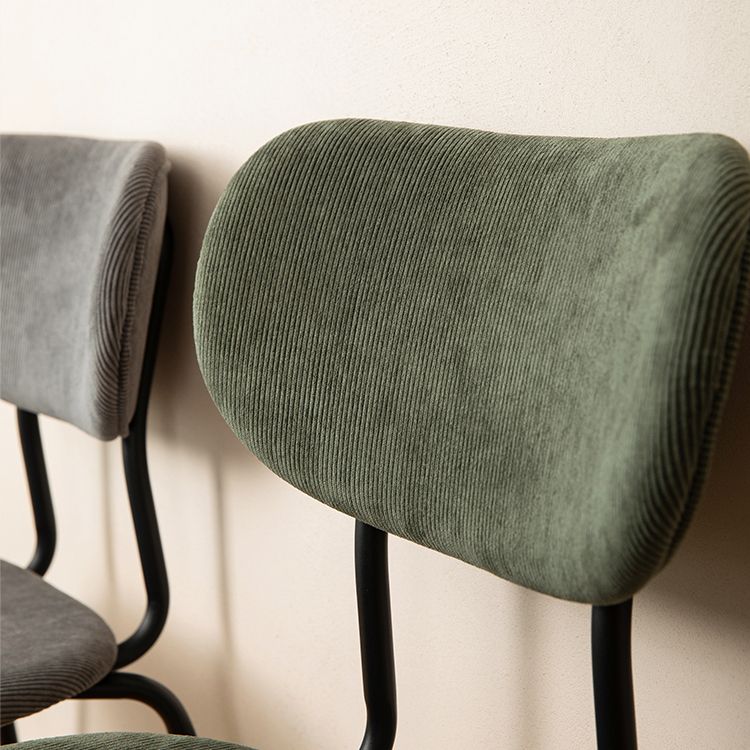 Design Metal Dining Side Chairs Glam Style Open Back Side Chair for Home Use Clearhalo ' kitchen&dining_furn' 'Dining Chairs' 'Dining Tables & Seating' 'dining_chair' 'furn' 'furn_dining_chair' 'Furniture' 'furniture_dining_chair' 'Kitchen & Dining Furniture' 'kitchen' 1200x1200_1b064b31-23c5-46ea-ba67-0e1cf6c7bf0e