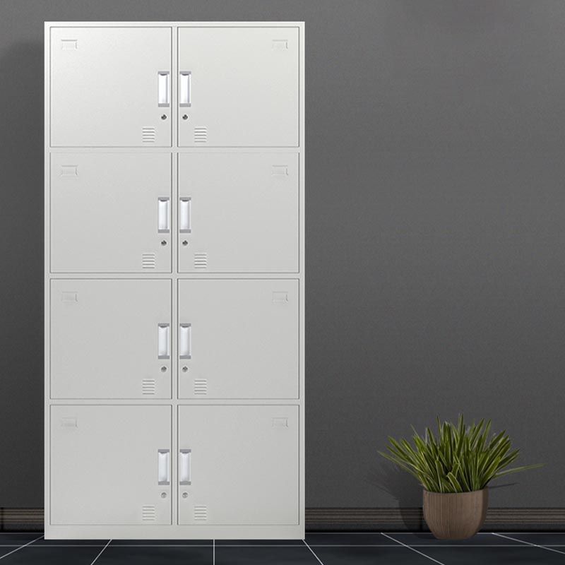 Metalen eigentijdse garderobe armoire scharnierende garderobe kast voor thuis