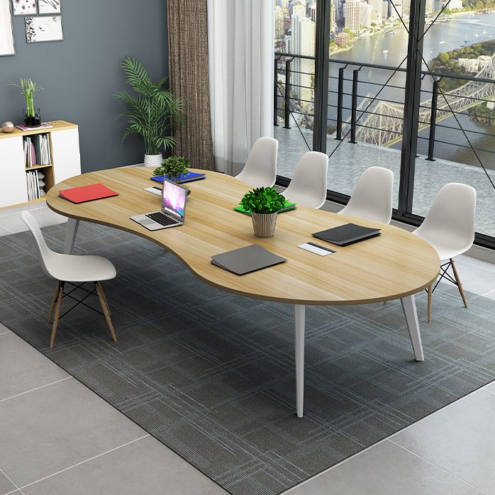 Wooden Office Writing Desk Modern Style Parsons Base Office Desk Clearhalo 'furn' 'furn_office_desk' 'Furniture' 'furniture_office_desk' 'Office Desks' 'Office Furniture' 'office_desk' 1200x1200_1b0b7df8-5981-4639-8a79-fea13e42f1ef