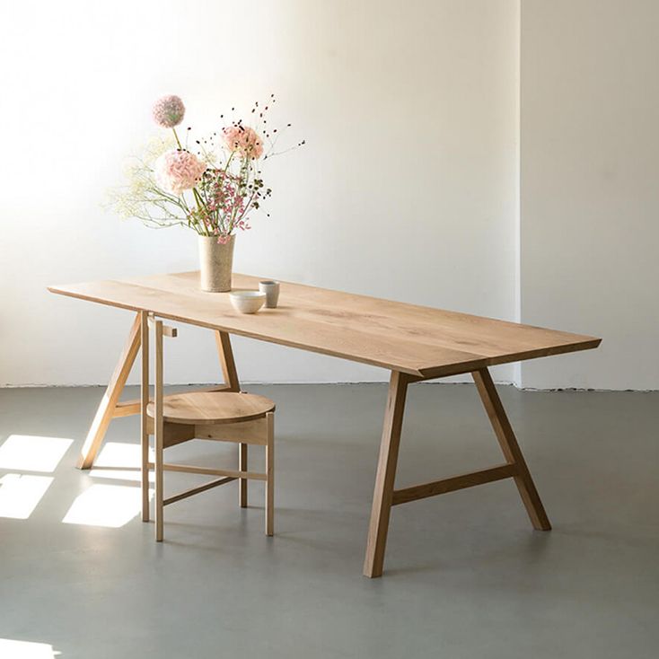 Rectangle Pine Solid Wood Table Modern Kitchen Dining Table in Nature with Double Pedestal Clearhalo ' dining_table' 'Dining Tables & Seating' 'Dining Tables' 'furn' 'furn_dining_table' 'Furniture' 'furniture_dining_table' 'Kitchen & Dining Furniture' 'kitchen&dining_furn' 'kitchen' 'kitchen_dining_table' 1200x1200_1b0bed8e-8e3b-4c14-baf4-2914bf5e0556