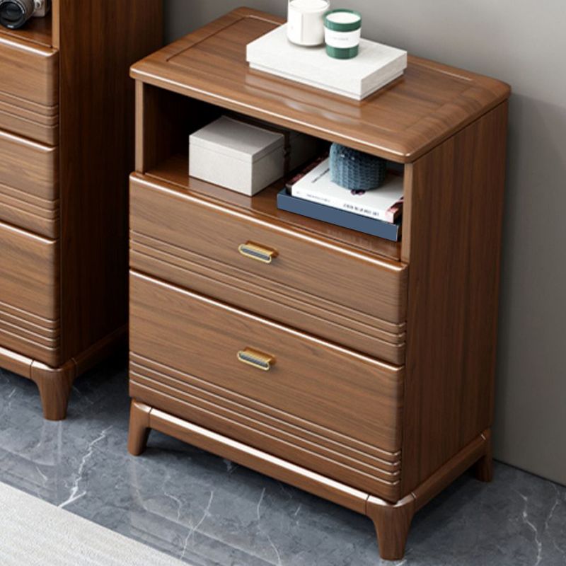 Mid-Century Modern Chest Straight Legs Side Cabinet with Drawer