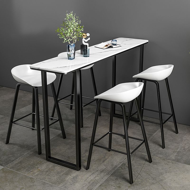 1/2/3/5 Pieces Bar Table and Stools Industrial Bar Pub Table Set Clearhalo 'Bar Furniture' 'furn' 'furn_home_bar_bar_sets' 'Furniture' 'Home Bars & Bar Sets' 'home_bar_bar_sets' 'Kitchen & Dining Furniture' 1200x1200_1b117be9-7194-4831-9488-b1d21e783f08