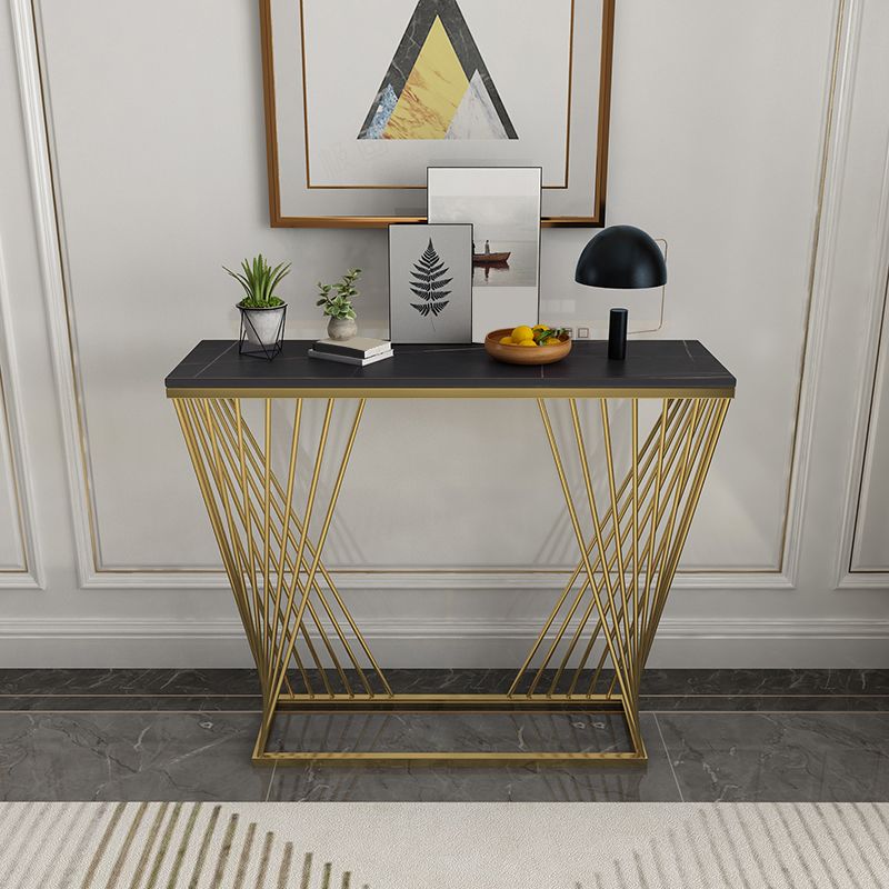 11.81" W Glam Console Accent Table Antique Finish Rectangle Console Sofa Table Clearhalo 'Console Tables' 'console_tables' 'Entry & Mudroom Furniture' 'furn' 'furn_console_tables' 'Furniture' 1200x1200_1b1c6df4-eed3-4b99-a578-b03f1b9144d3