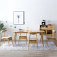 Rectangle White Oak Solid Wood Table Modern Dining Table with 4 Legs for Restaurant Clearhalo ' dining_table' 'Dining Tables & Seating' 'Dining Tables' 'furn' 'furn_dining_table' 'Furniture' 'furniture_dining_table' 'Kitchen & Dining Furniture' 'kitchen&dining_furn' 'kitchen' 'kitchen_dining_table' 1200x1200_1b1d4549-2ad3-4c5d-9924-3e4a9cb4d4cc