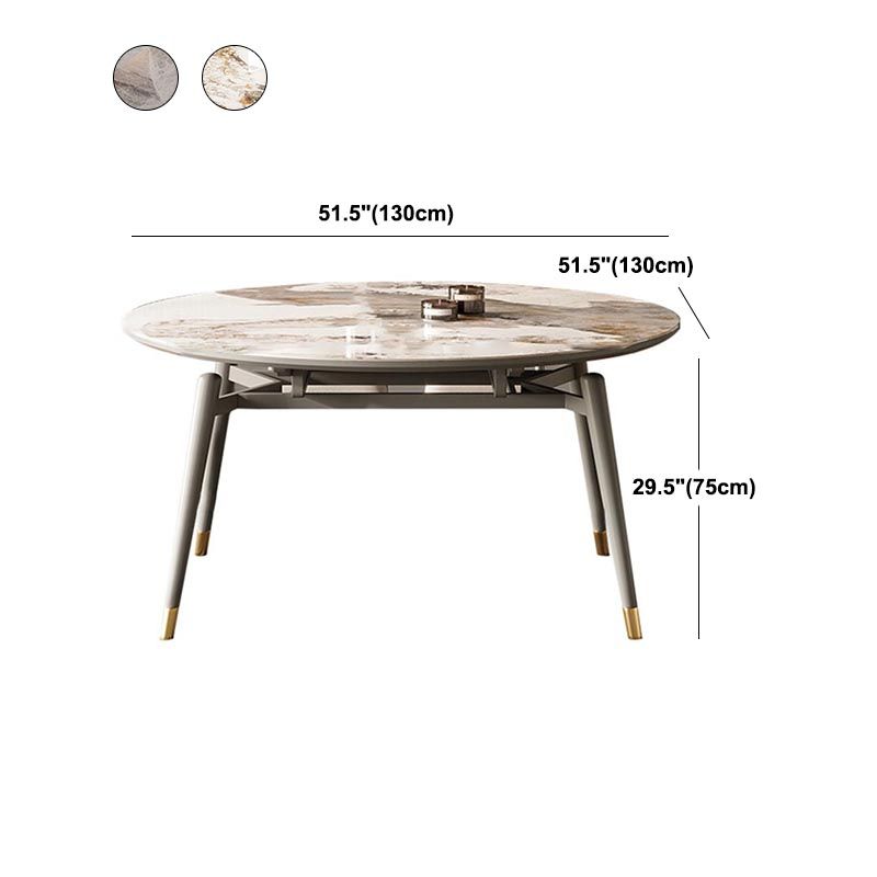 4-foot Solid Wood Table Round Traditional Luxury Extendable Dining Table Clearhalo 'Dining Tables & Seating' 'Dining Tables' 'dining_table' 'furn' 'furn_dining_table' 'Furniture' 'Kitchen & Dining Furniture' 1200x1200_1b1e65d1-684e-4d57-8765-16d835bdabe2