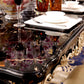 Marble Black Tone Dining Table Victorian 4 Legs Table for Dining Room Clearhalo ' dining_table' 'Dining Tables & Seating' 'Dining Tables' 'furn' 'furn_dining_table' 'Furniture' 'furniture_dining_table' 'Kitchen & Dining Furniture' 'kitchen&dining_furn' 'kitchen' 'kitchen_dining_table' 1200x1200_1b1eb21e-387b-4f26-b0ec-daf7142ad06c