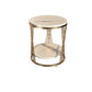 Glam Stone Accent Table Table Table