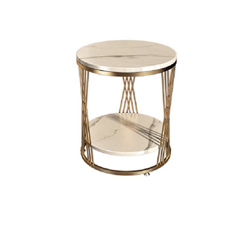 Glam Stone Accent Table Table Table
