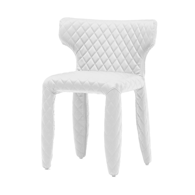 Hedendaagse stijl wingback gestoffeerde eetkamerstoel voor eetkamer