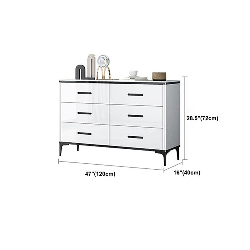 Moderne stenen opbergkast dressoir 15,75-inch w opslagkist
