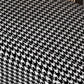 Cushioned Chaise Lounge Houndstooth Chaise Lounge Sofa with Arm