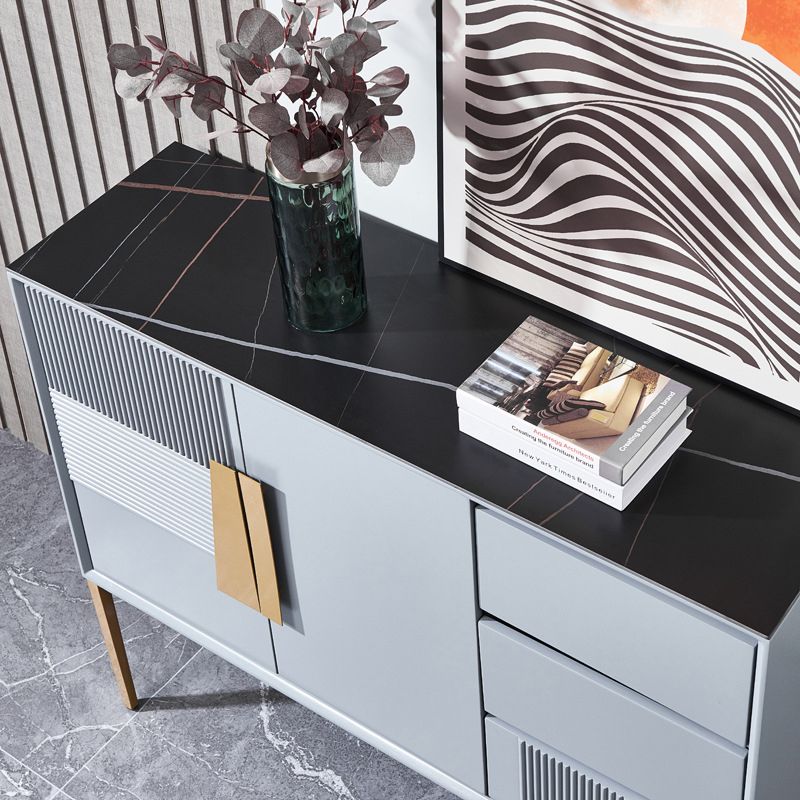 Classic Glam Combo Dresser Horizontal Stone Storage Chest for Bedroom Clearhalo 'Bedroom Furniture' 'Dressers & Chests' 'dressers_chests' 'furn' 'furn_dressers_chests' 'Furniture' 1200x1200_1b2b00c3-3b1c-438f-8791-d948f7d1df4c