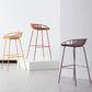 Moderner Barhocker Metallstockschocken mit Metallbeinen für Zuhause