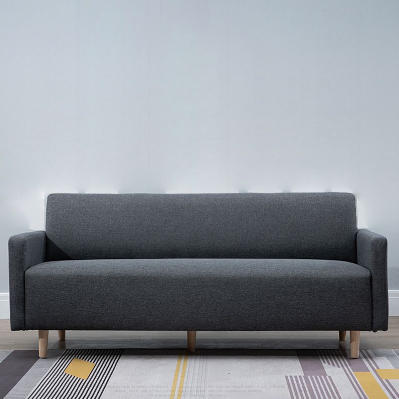 Modernistische Standardsofa -Kissen Quadratarm 2 Sitzer Wohnzimmer Sofa