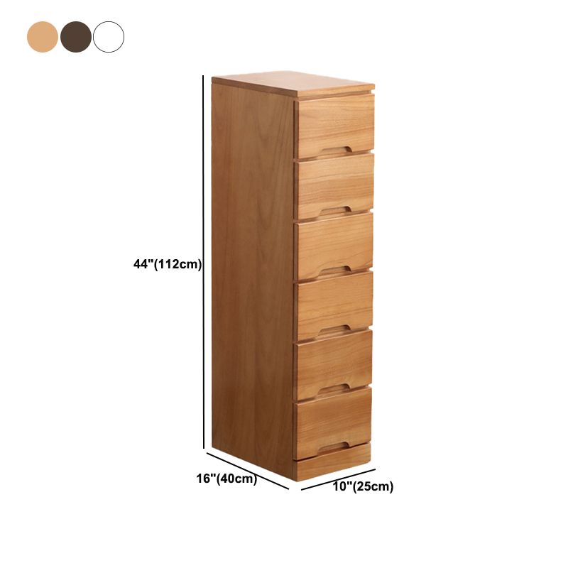 44.09 "H MODICHE MODIDE MODIDE SOLID WOOD ACCENT BESTE met 6 laden