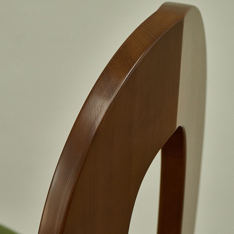 Modern Dining Room Open Back Solid Wood Upholstered Dining Chair Clearhalo 'Dining Chairs' 'Dining Tables & Seating' 'dining_chair' 'furn' 'furn_dining_chair' 'Furniture' 'Kitchen & Dining Furniture' 1200x1200_1b3557b0-040a-4963-8207-57cd2e1cce58