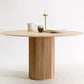 Round Pedestal Dining Site Table Contemporary Style Pine Solid Wood Dinette Table Clearhalo 'Dining Tables & Seating' 'Dining Tables' 'dining_table' 'furn' 'furn_dining_table' 'Furniture' 'furniture_dining_table' 'Kitchen & Dining Furniture' 1200x1200_1b36dc17-e90d-4cdb-b5e1-24d622c2e576