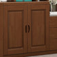 Contemporary Solid Wood 3-drawer Accent Cabinet with Door and Shelves Clearhalo 'Cabinets & Chests' 'cabinets_chests' 'furn' 'furn_cabinets_chests' 'Furniture' 'Living Room Furniture' 1200x1200_1b3ad288-5a8e-49a5-b4db-73e9ea31b39c