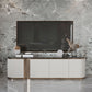 Contemporary Enclosed Storage TV Console Marble TV Stand Console with Doors Clearhalo 'furn' 'furn_tv_stands_entertainment_centers' 'Furniture' 'Living Room Furniture' 'TV Stands & Entertainment Centers' 'TV Stands & Media Storage Furniture' 'tv_stands_entertainment_centers' 1200x1200_1b3c2b5f-6523-4dee-b945-14460b3bb355