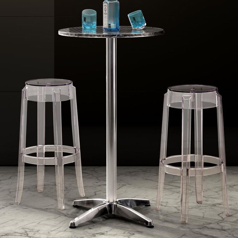 Modern Armless Stackable Counter Stool Plastic Living Room Bar Stool with Plastic Seat Clearhalo 'Bar Furniture' 'Bar Stools' 'bar_stools' 'furn' 'furn_bar_stools' 'furniture_bar_stools' 'Kitchen & Dining Furniture' 'kitchen&dining_furn' 'kitchen' 'kitchen_furn' Furniture' 1200x1200_1b3d456e-7d48-44ac-a8c0-90ae13b4e3b4