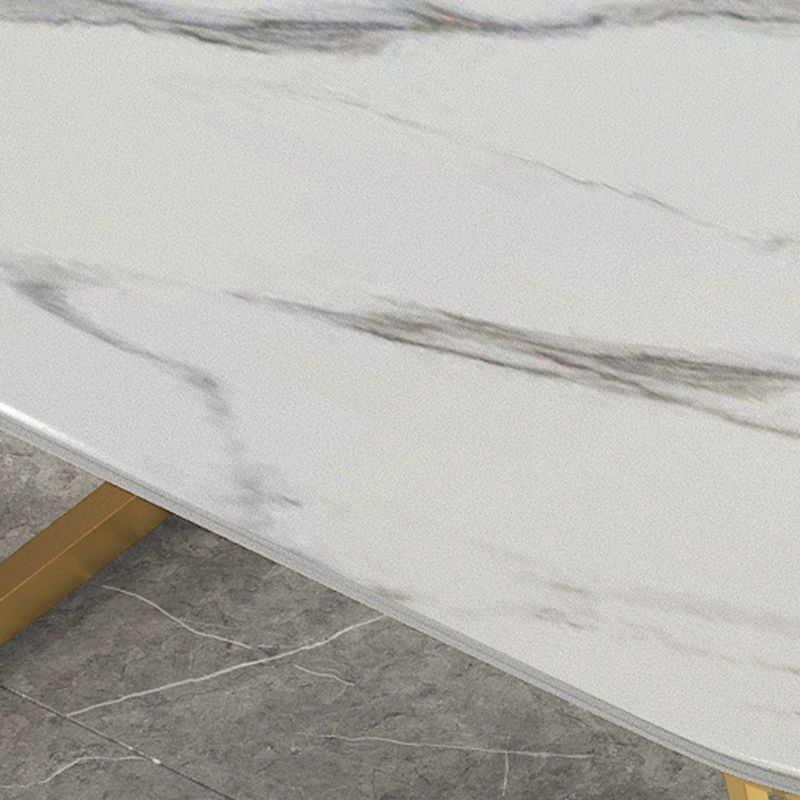 Metal Modern Rectangle Indoor Table Sintered Stone Table for Kitchen and Dining Room Clearhalo ' dining_table' 'Dining Tables & Seating' 'Dining Tables' 'furn' 'furn_dining_table' 'Furniture' 'furniture_dining_table' 'Kitchen & Dining Furniture' 'kitchen&dining_furn' 'kitchen' 'kitchen_dining_table' 1200x1200_1b3e6cae-ae0b-418c-94ea-b2e8692c6069