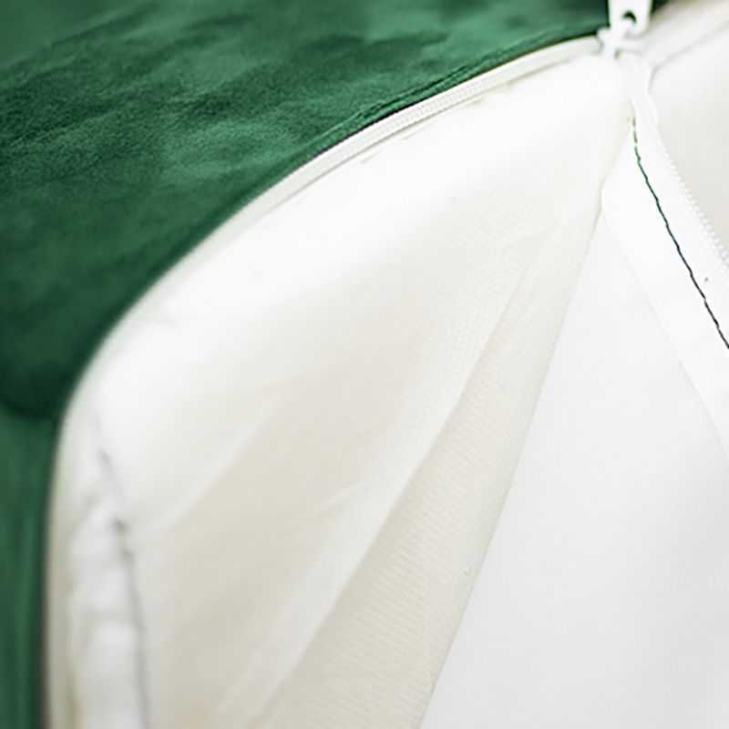 with 2 Pillows Tuxedo Arm Sofa 30.3" D X 26.38" H Velvet Cushions Sofa Clearhalo 'furn' 'furn_sofas' 'Furniture' 'furniture_sofas' 'kitchen' 'kitchen_sofas' 'Living Room Furniture' 'Sofa' 'sofas' 1200x1200_1b43baa9-2228-4f84-9b33-195a89d00dd6