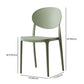 Plastic Open Back Side Chair Scandinavian Stackable Armless Dining Chairs Clearhalo ' kitchen&dining_furn' 'Dining Chairs' 'Dining Tables & Seating' 'dining_chair' 'furn' 'furn_dining_chair' 'Furniture' 'furniture_dining_chair' 'Kitchen & Dining Furniture' 'kitchen' 1200x1200_1b5026b8-086d-47c1-834e-0cb6f5533537