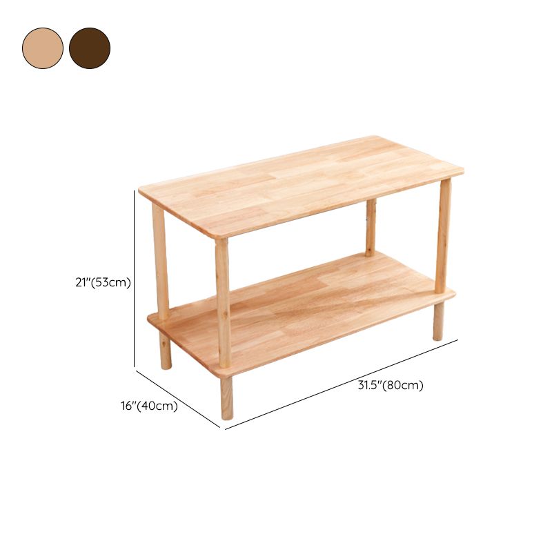 Rectangular Accent Side Table Solid Wood Living Room End Table with Storage Clearhalo 'Coffee & Accent Tables' 'End & Side Tables' 'end_side_tables' 'furn' 'furn_end_side_tables' 'Furniture' 'Living Room Furniture' 1200x1200_1b506f81-1ed3-4e97-807a-3864ade82adc