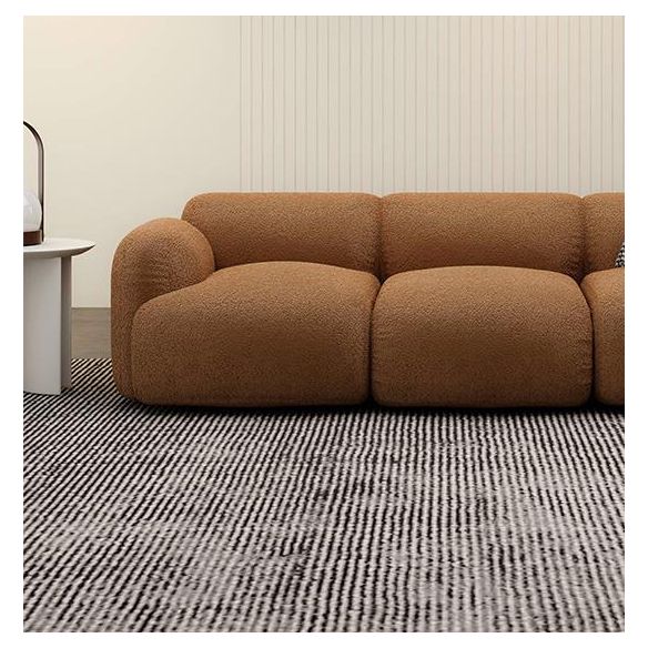 Sofa stationnaire résistant aux taches Pas de canapé arrière serré pénible