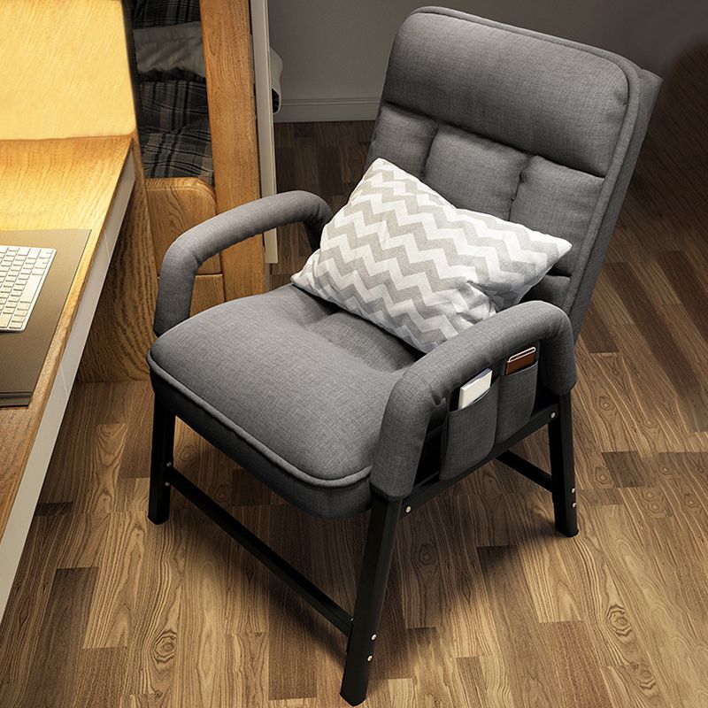 Linen Blend Convertible Chair with Storage for Apartment Chair Clearhalo 'Accent Chairs' 'accent_chairs' 'Chairs & Seating' 'furn' 'furn_accent_chairs' 'Furniture' 'Living Room Furniture' 1200x1200_1b52e3e6-33dc-475a-a6fd-88dabb9ac00d