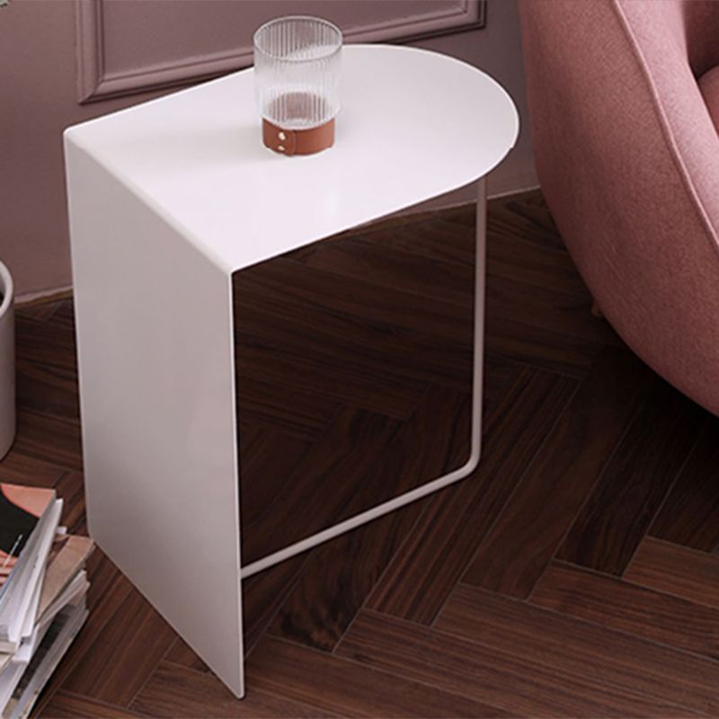 19.7" Tall Iron Side Table Mid-Century Sofa Side Accent Table Clearhalo 'Coffee & Accent Tables' 'End & Side Tables' 'end_side_tables' 'furn' 'furn_end_side_tables' 'Furniture' 'Living Room Furniture' 1200x1200_1b5413e7-05d0-449f-8900-d73f91f7295b