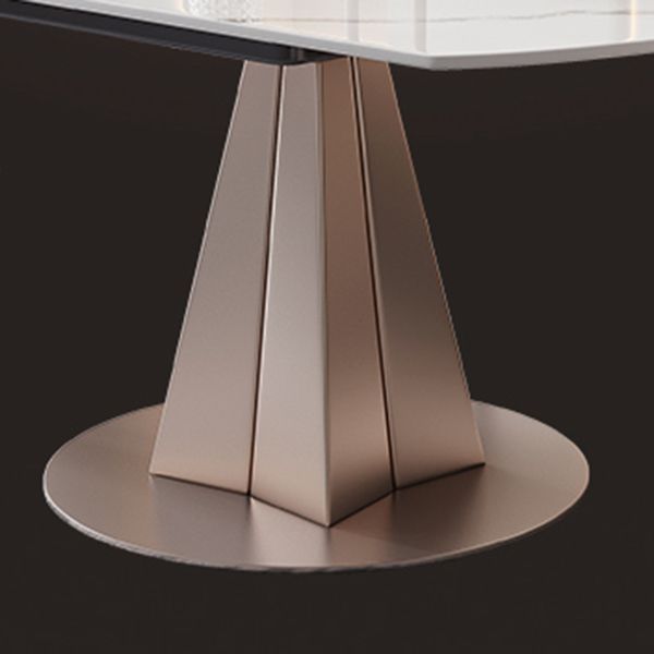 Nordic 1/4/5/6/7/9 Pieces Dining Set Stone Round Table and Leather Chairs Dinette Set Clearhalo 'Dining Room Sets' 'Dining Tables & Seating' 'dining_room_set' 'furn' 'furn_dining_room_set' 'Furniture' 'furniture_dining_room_set' 'Kitchen & Dining Furniture' 'kitchen&dining_furn' 'kitchen' 1200x1200_1b583b64-1190-4543-b2f6-66f7ae7ad7ba