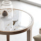 Table basse moderne en ardoise sans ensemble de table basse ronde pénible