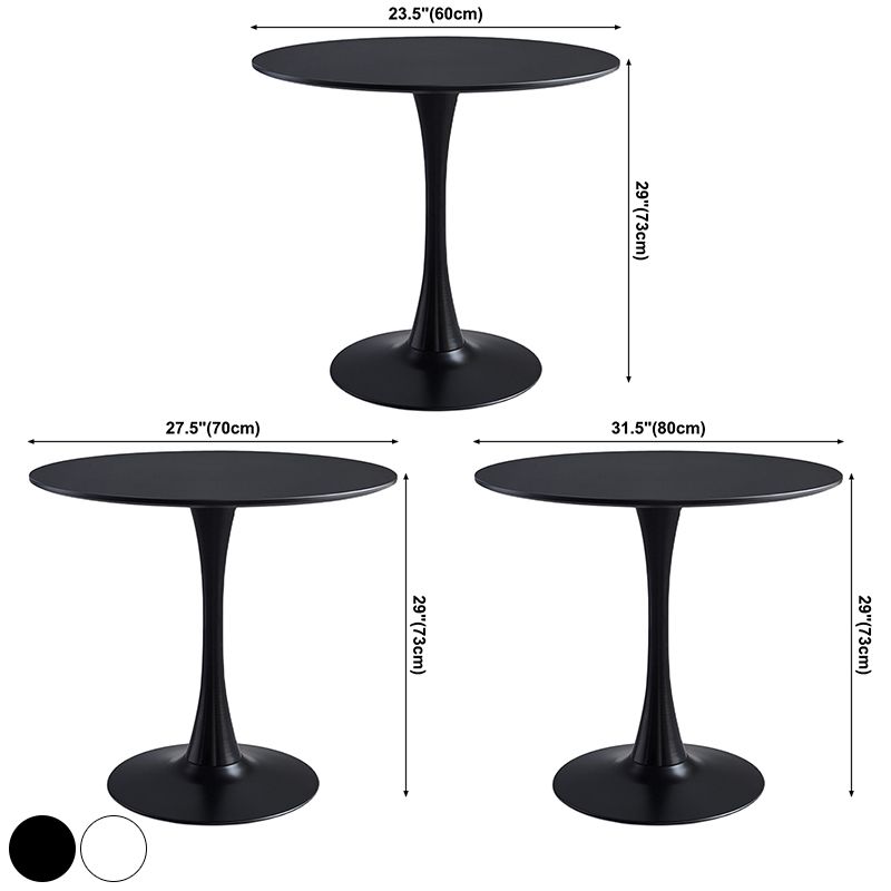 Round Modern Style Solid Wood Dining Table Dining Furniture with Tulip Base Clearhalo ' dining_table' 'Dining Tables & Seating' 'Dining Tables' 'furn' 'furn_dining_table' 'Furniture' 'furniture_dining_table' 'Kitchen & Dining Furniture' 'kitchen&dining_furn' 'kitchen' 'kitchen_dining_table' 1200x1200_1b612970-85a8-4000-88ca-9fa261b0fe99